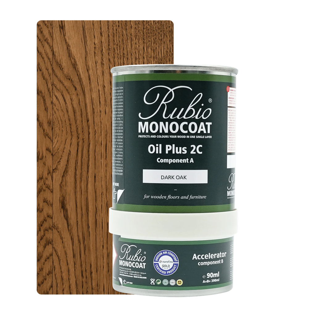 [R009144] Oil Plus 2C - Dark Oak - 390ml - Metal Can