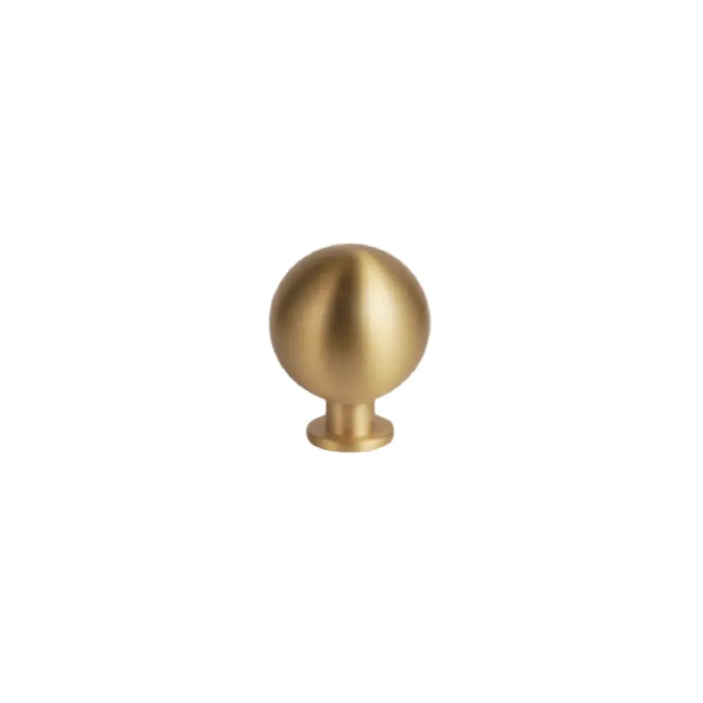 GIID - Cabinet Knob Orb / L1145 / M Size / Satin Brass