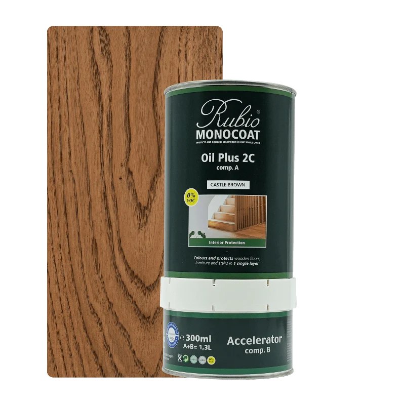 Set - Oil Plus 2C - Castle Brown 1.3L