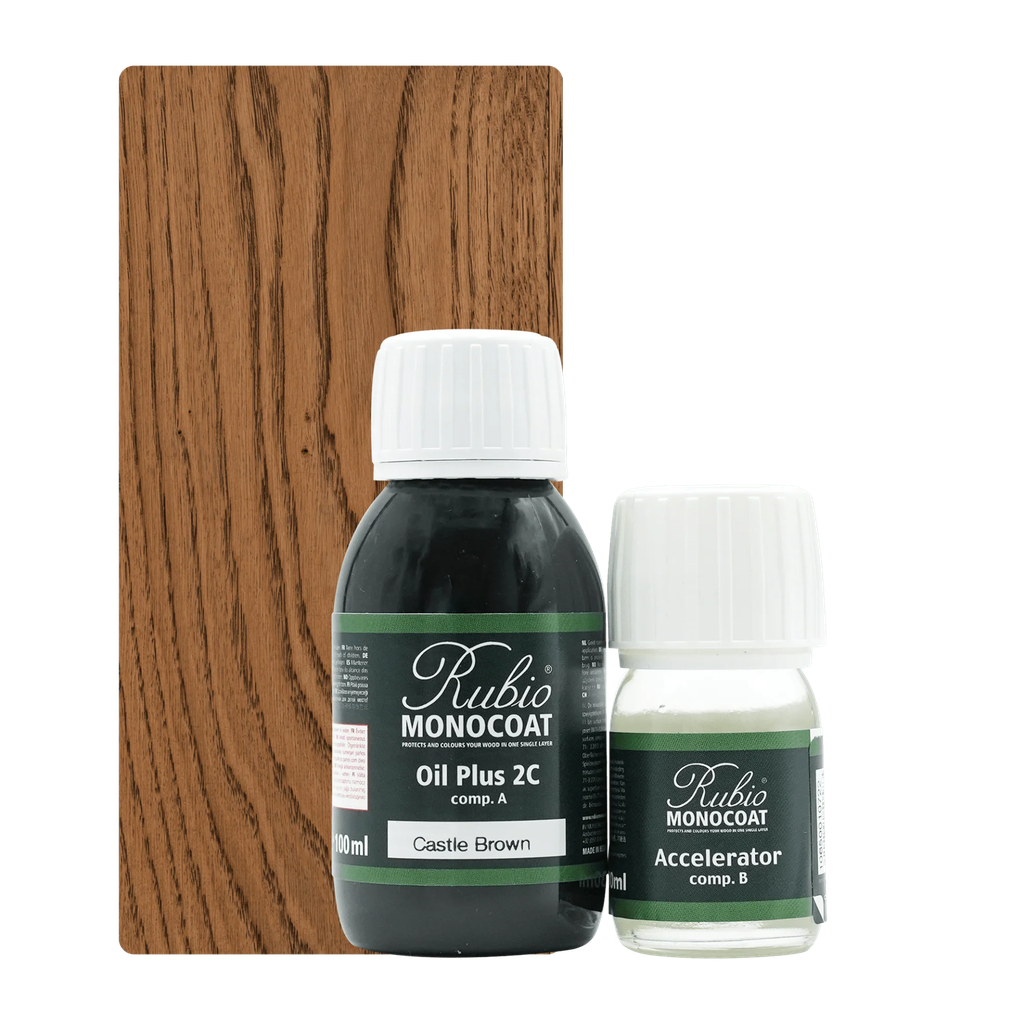 Kit - Oil Plus 2C - Castle Brown / Set 130 ml