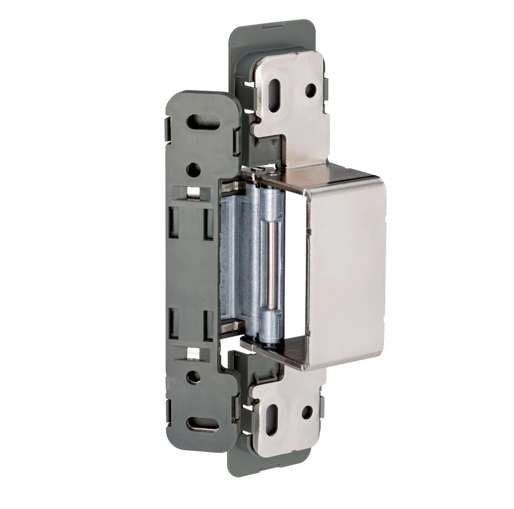HES2S-140-A125-LGR, 3-WAY ADJUSTABLE CONCEALED HINGE 125 Degree OPENING