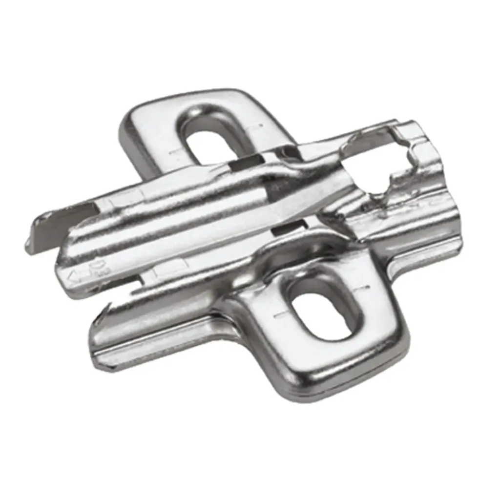 HTC - Cross Mounting Nickel Plate / Hole Line 37/32 mm / Distance 1.5mm