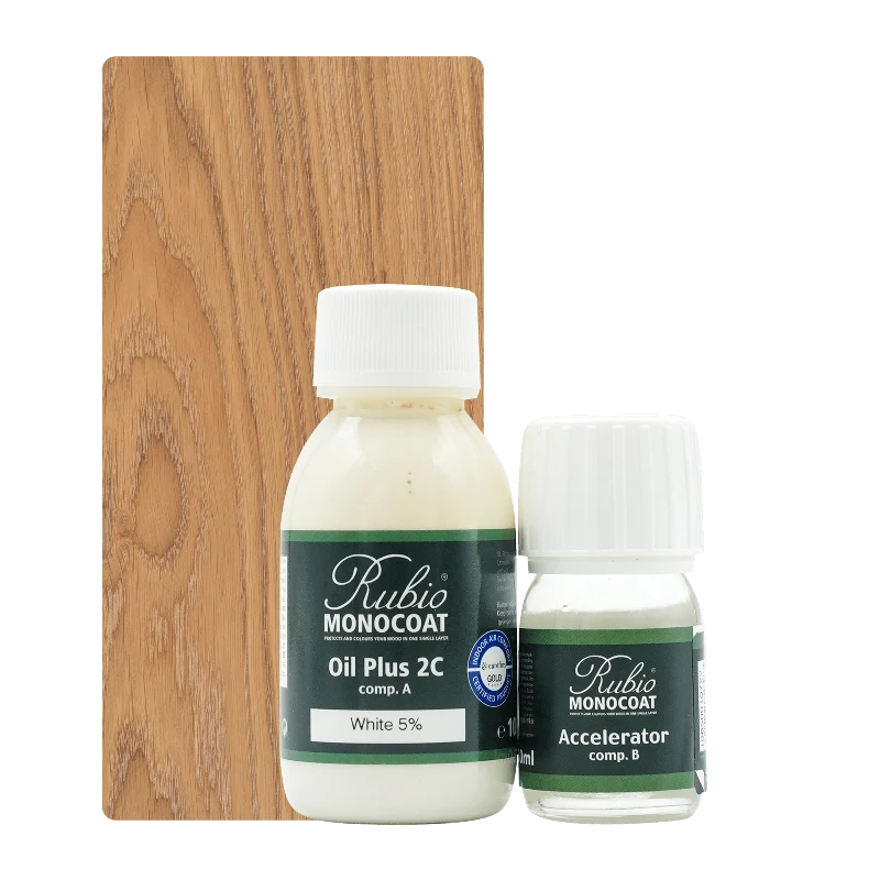 Kit- Oil Plus 2C-White 5% / Set 130 ml