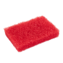 Rectangular Scrubby Pad / 9.5 x 15.5 cm / Red