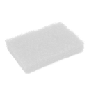 Rectangular Scrubby Pad / 9.5 x 15.5 cm / White