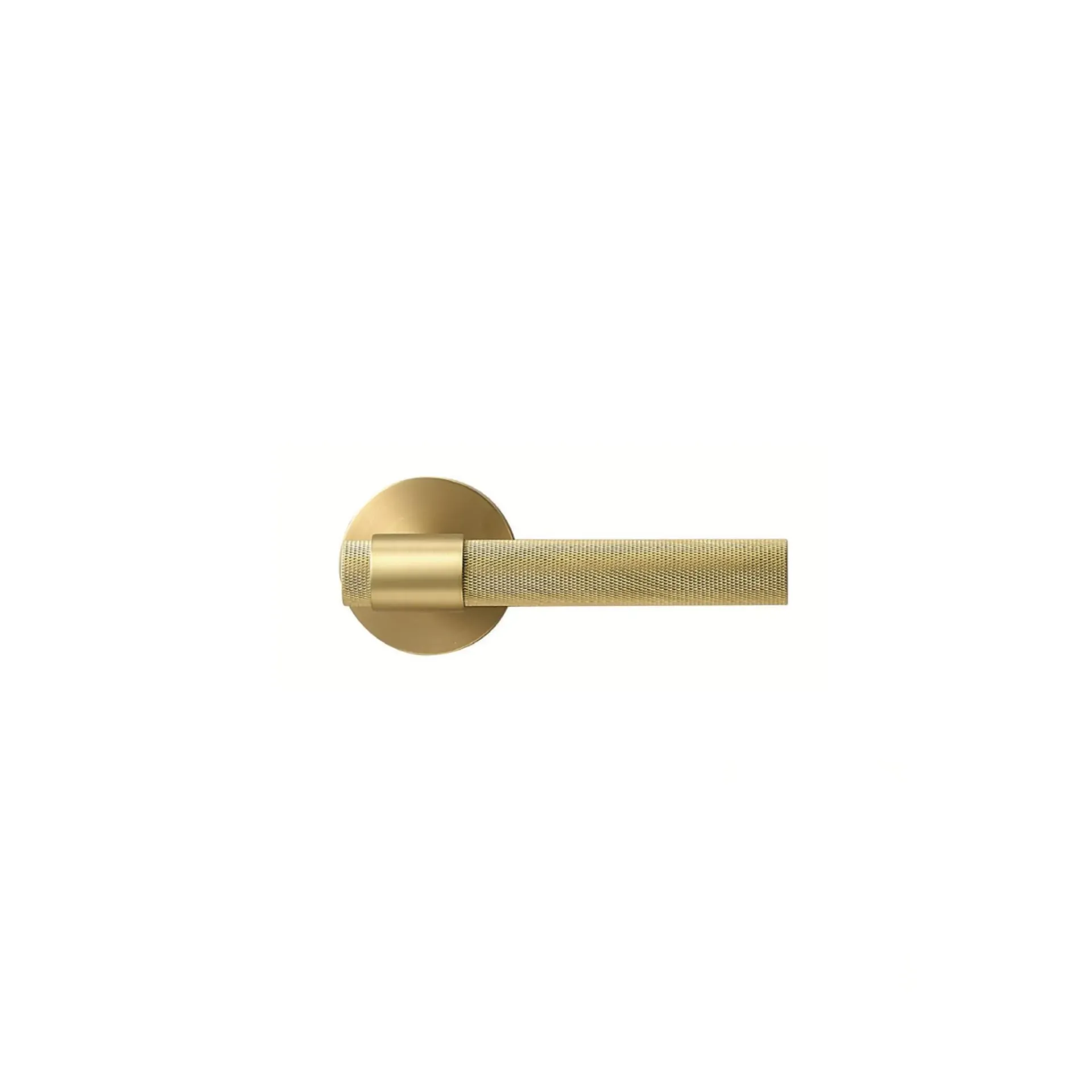 GIID - Door Lever Handle (Ø55) / L308B / Satin Brass