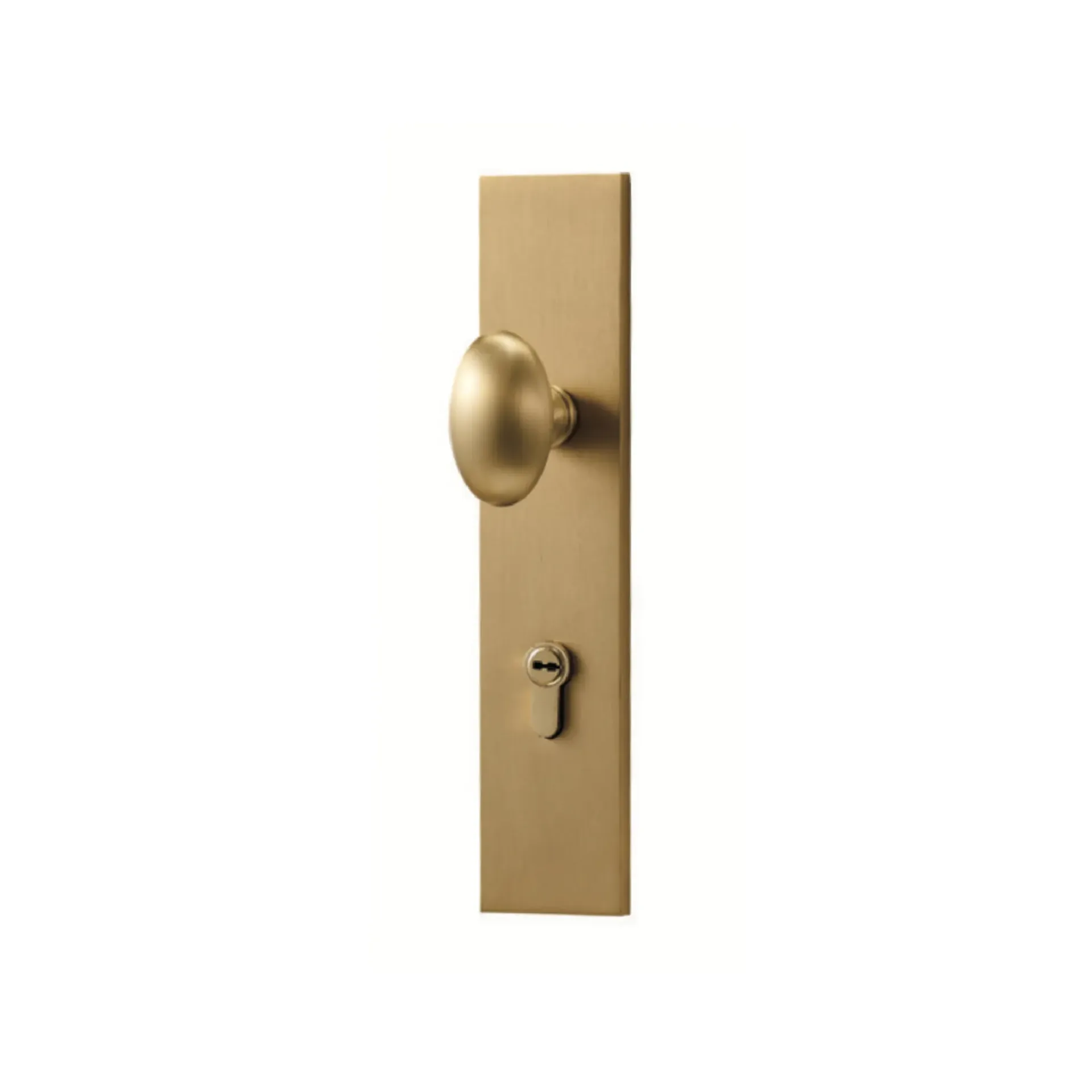 GIID - Main Door Knob Lock (Two Handles) / A805 / Satin Brass