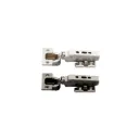 J95-C24-25T BN, HEAVY DUTY CONCEALED HINGE