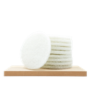 Round Scrubby Pad / Diam 5.9 inch 150 x 10 mm / White