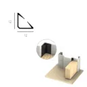 Kilargo IS1212FW Perimeter Seal / Flexi-Wing 2400mm (Black)